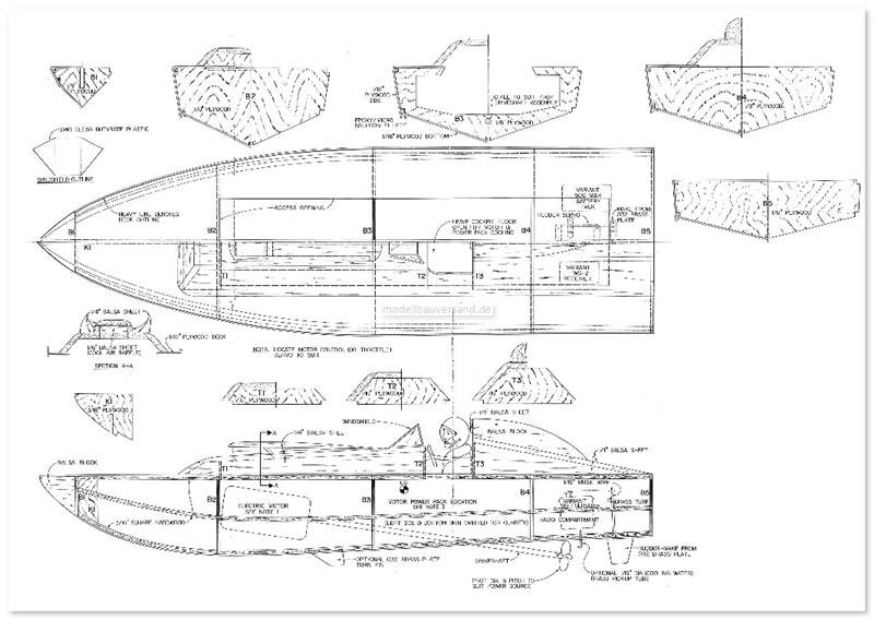 eco rennboot bauplan