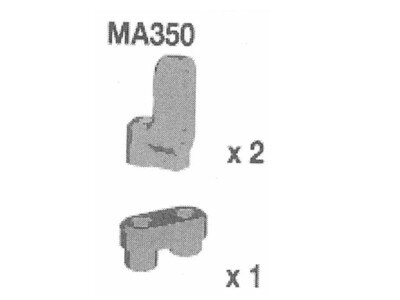 MA350 Servo & Antennen Halter AM10SC