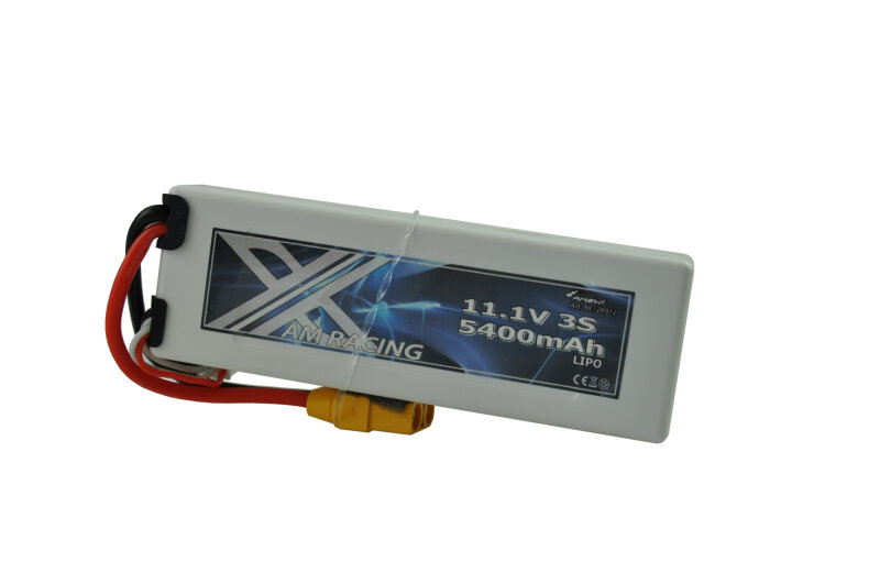 LiPo Akku 3S 11.1V 5400mAh Hardcase, XT90