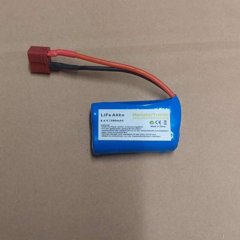 Akku 6,4V 350mAh 20c T-Plug