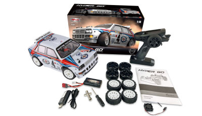 Hyper Go Lancia Delta HF Integrale Rallye/Drift 4WD 1:14 RTR