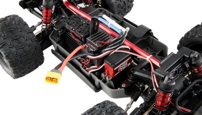 Hyper Go MTX10 Monstertruck Brushless 1:10 ARTR grau