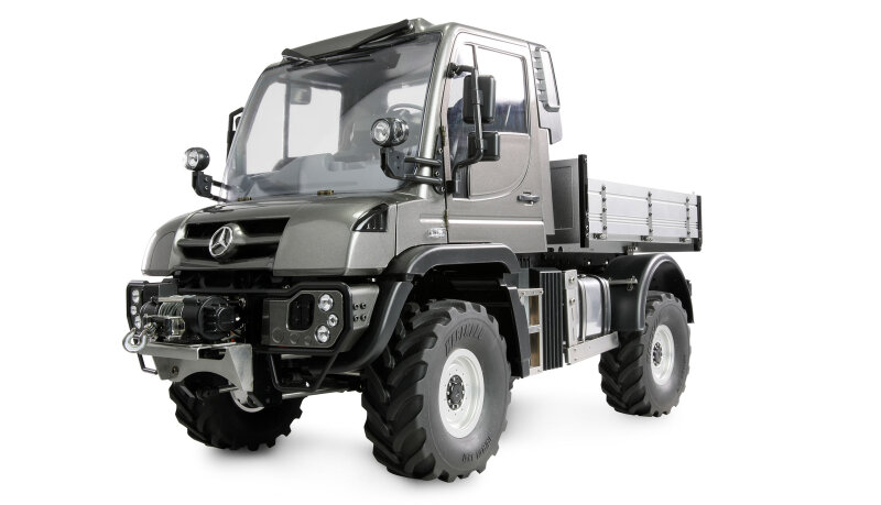 Mercedes-Benz Unimog Geräteträger 4WD 1:10 ARTR anthrazit