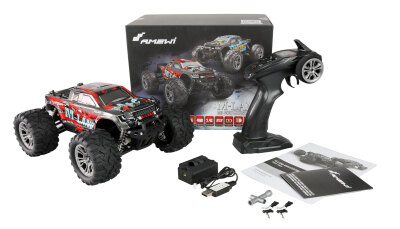 M-Land Monstertruck 48km/h 4WD 1:16 RTR rot